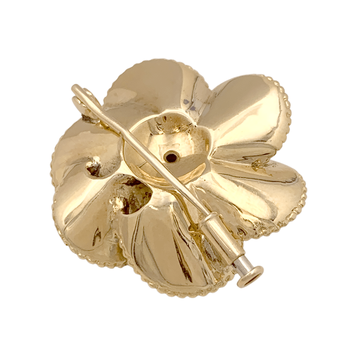 Broche Épingle en or jaune et diamants - Castafiore