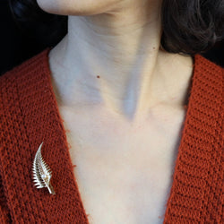 Broche Épingle en or jaune et perle - Castafiore