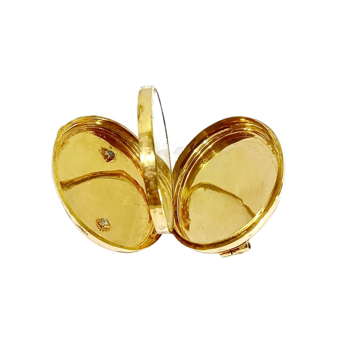 Broche Épingle en or rose et perles - Castafiore