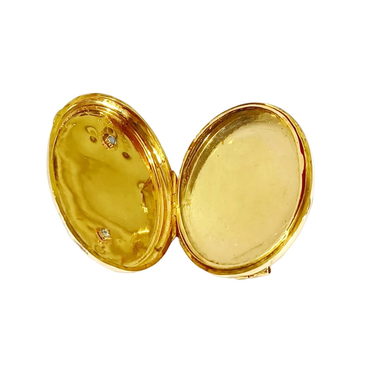 Broche Épingle en or rose et perles - Castafiore