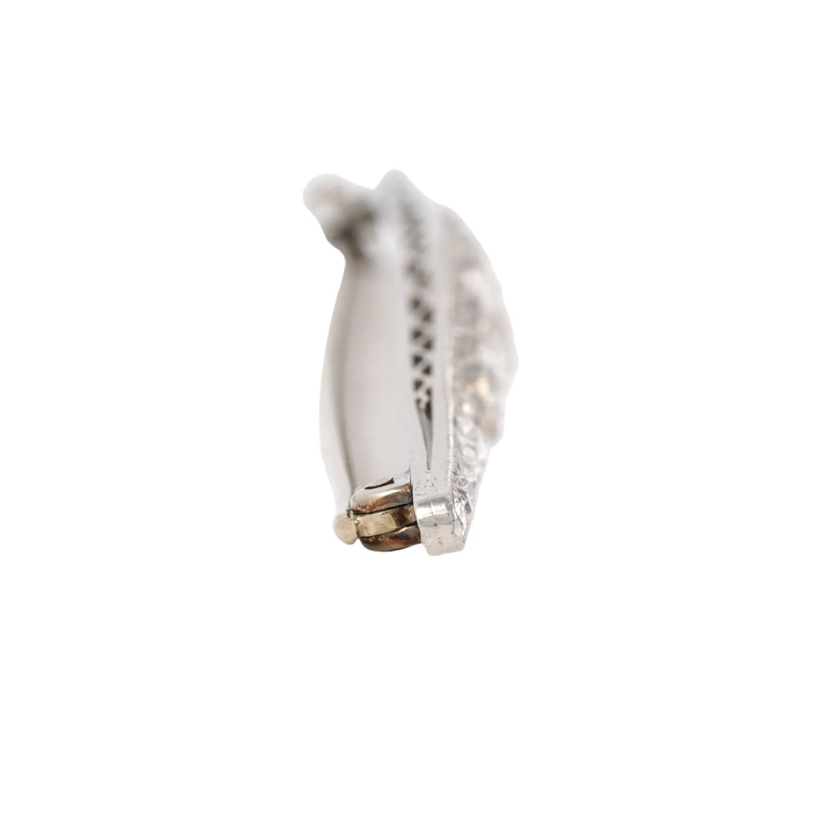 Broche Épingle en platine et diamants - Castafiore