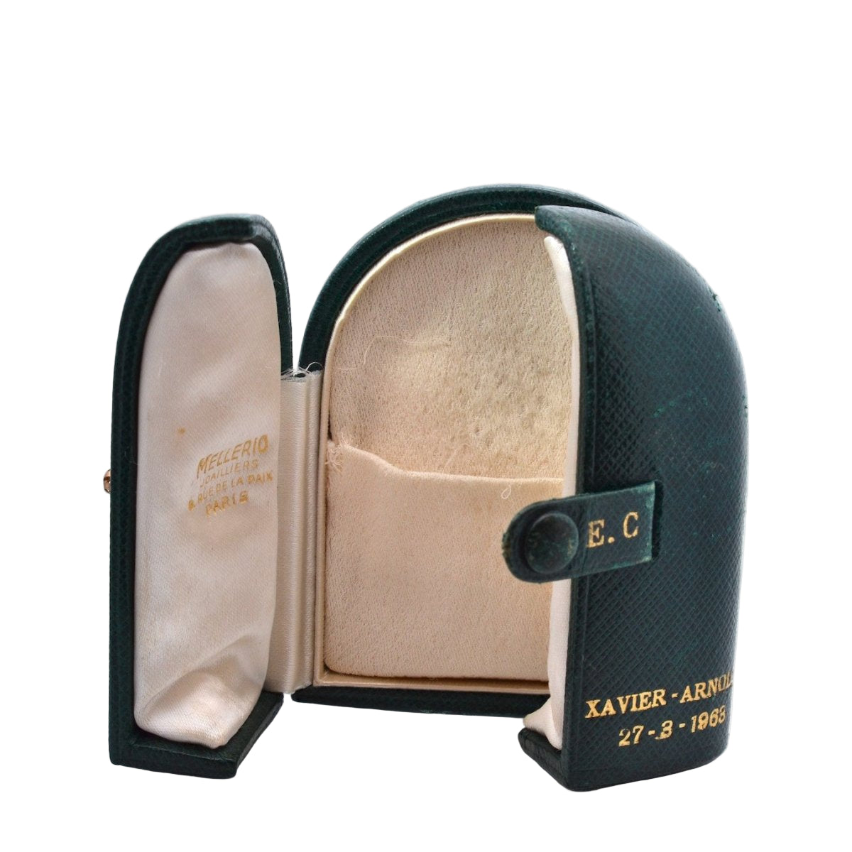 Broche Épingle MELLERIO en or jaune et diamants - Castafiore