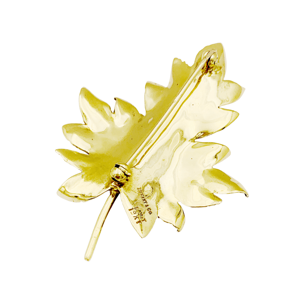 Broche Épingle TIFFANY & CO. en or jaune - Castafiore