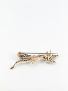 Broche Erable en Or, Diamants, et Perles Fines - Castafiore