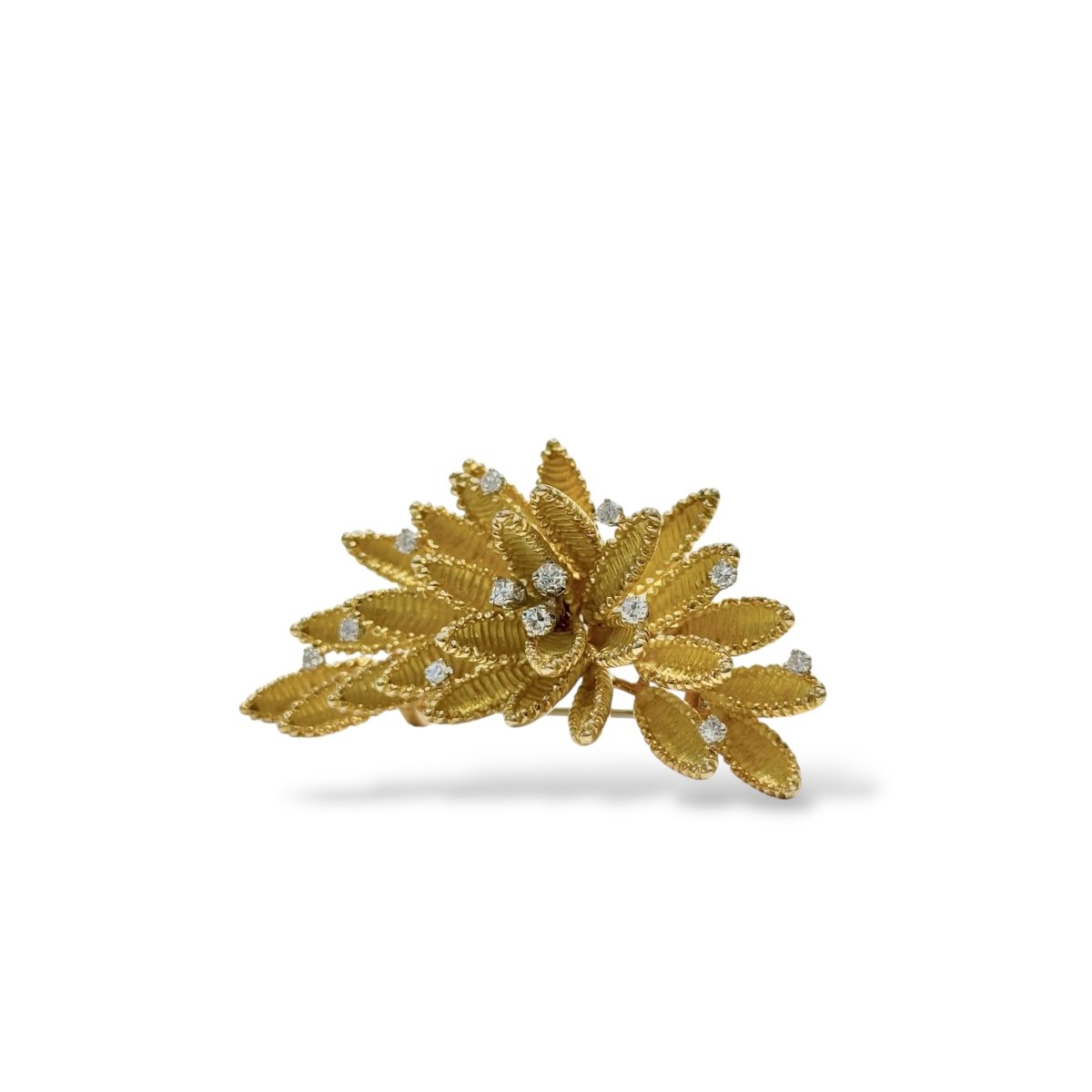 Broche feuillage - Castafiore