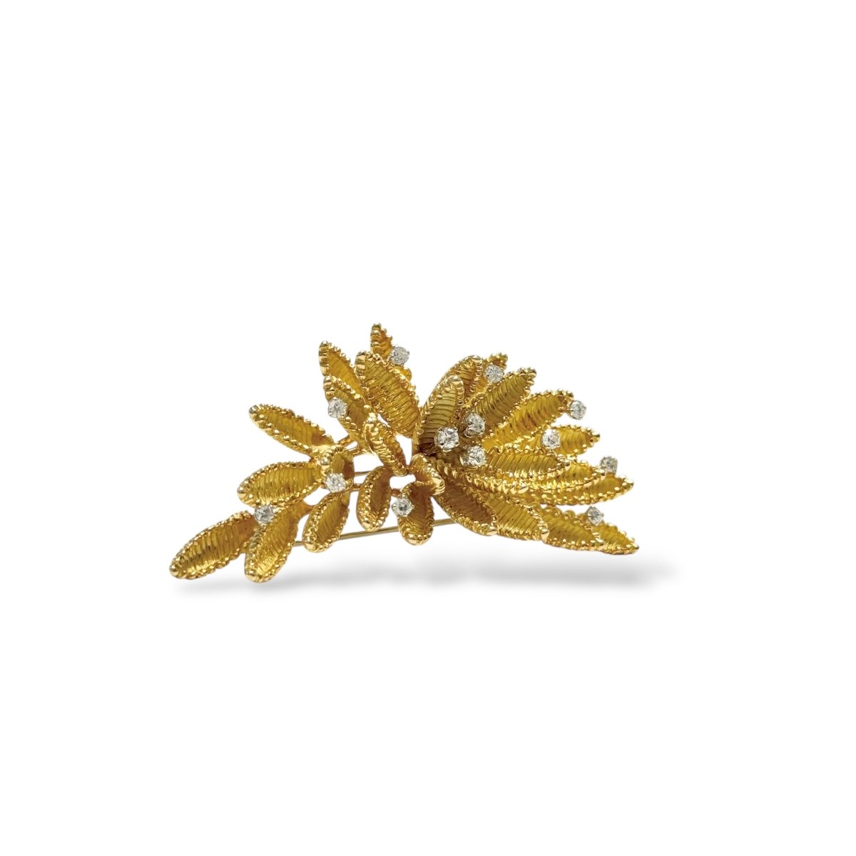 Broche feuillage - Castafiore