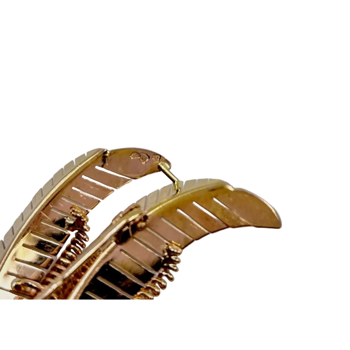 Broche feuille époque 1950 - Castafiore