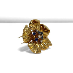 Broche fleur épanouie - Castafiore