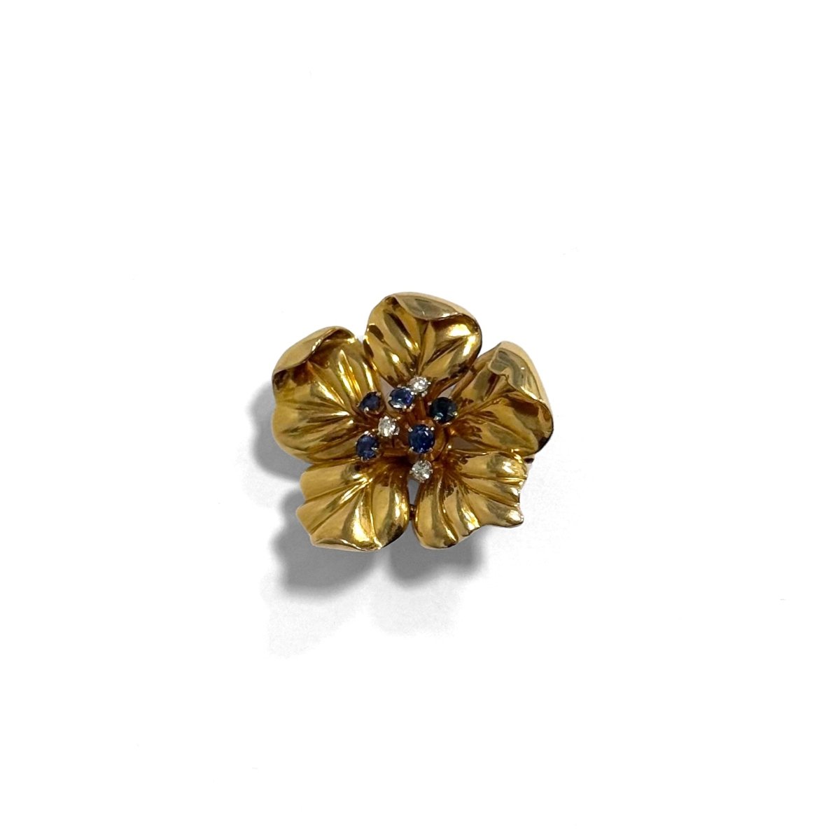Broche fleur épanouie - Castafiore