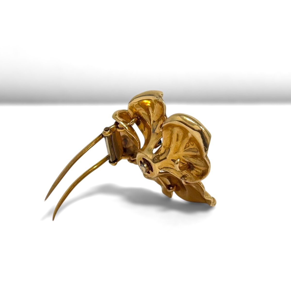 Broche fleur épanouie - Castafiore