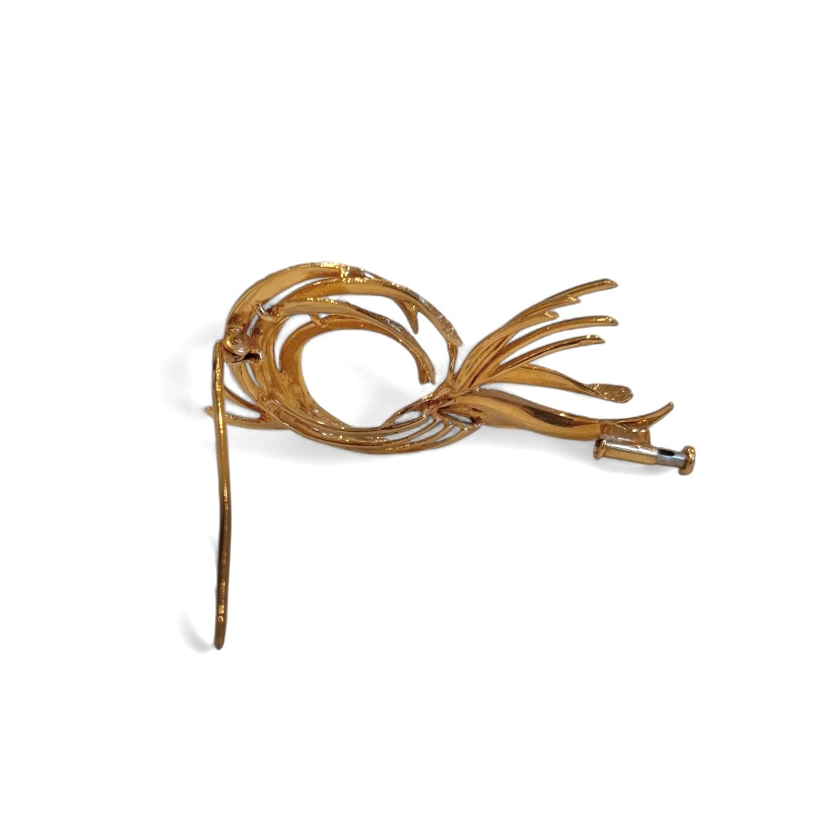Broche gerbe de plumes - Castafiore