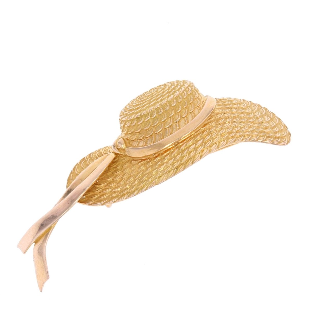 Broche KIRBY Chapeau en or jaune - Castafiore