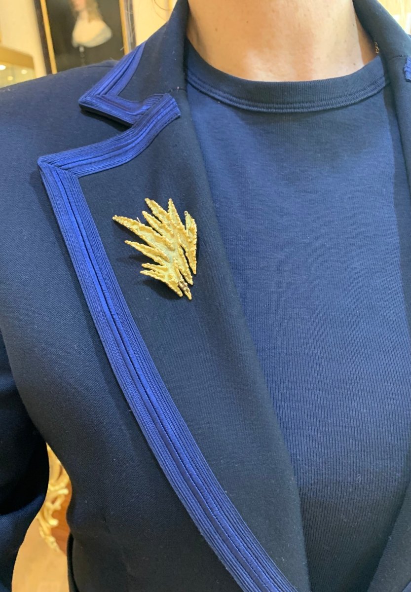 Broche MAUBOUSSIN Vintage en or jaune - Castafiore