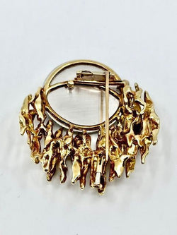 Broche Moderniste Comète