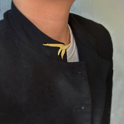 Broche Oiseau - Or & Diamant