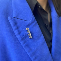 Broche - Or, Argent & Diamants