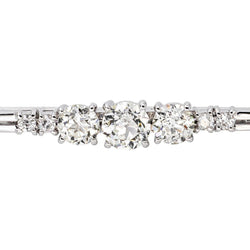 Broche Or blanc Diamant - Castafiore