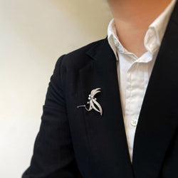 Broche - Or & diamants