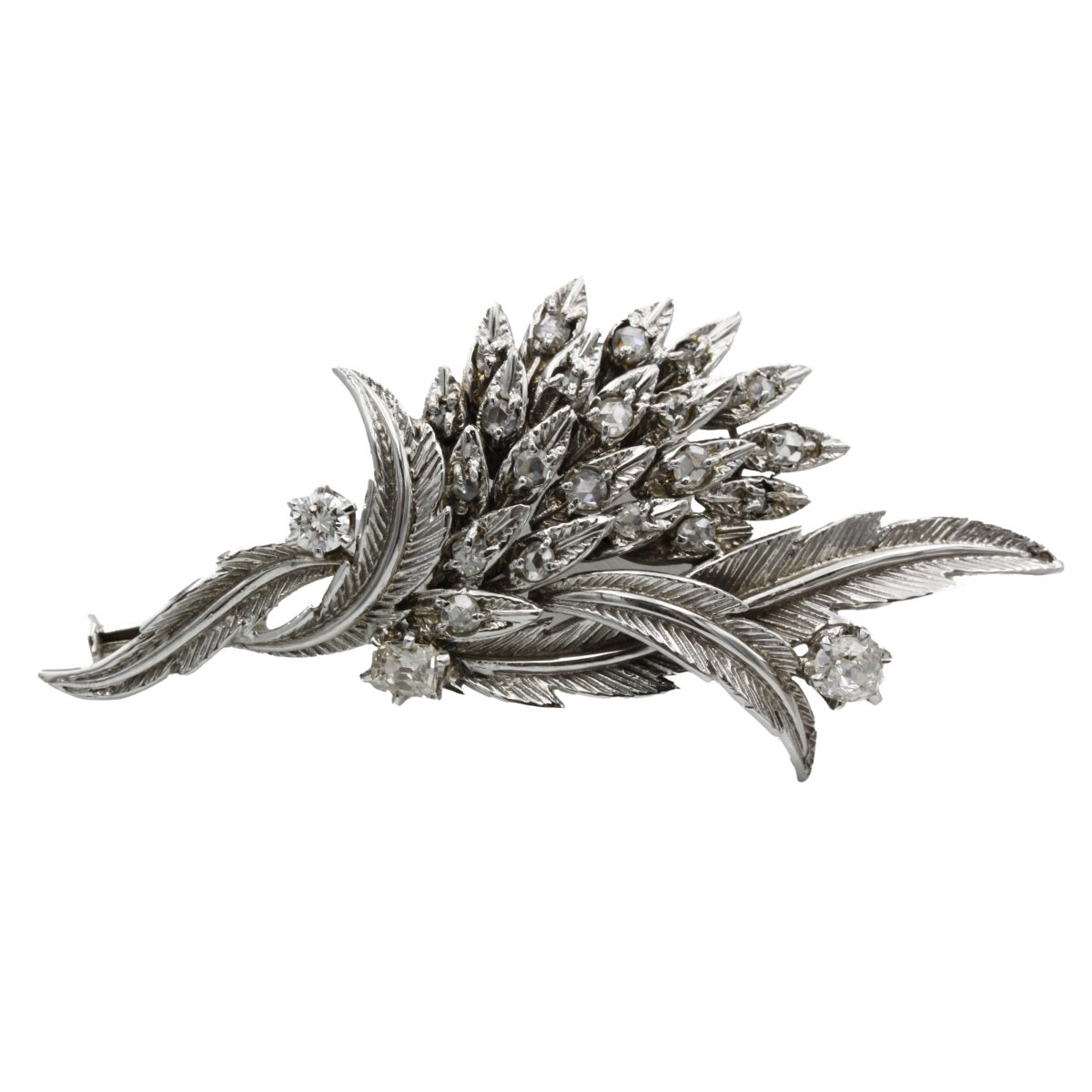 Broche - Or & Diamants - Castafiore