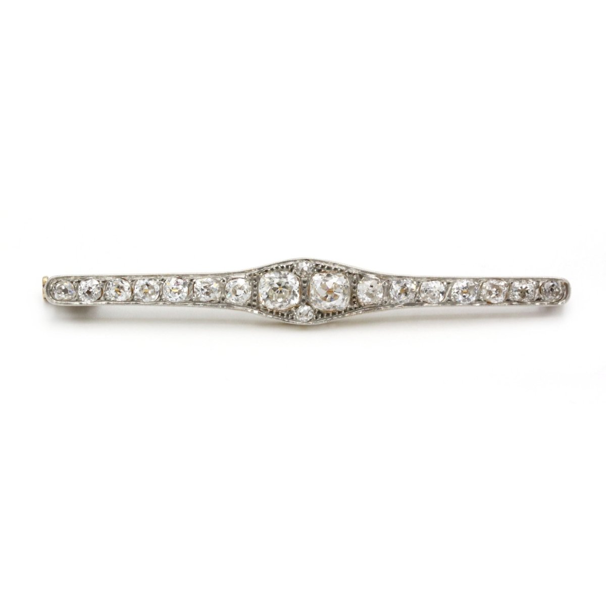 Broche - Or, Platine & Diamants - Castafiore