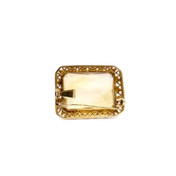 Brooch citrine pendant