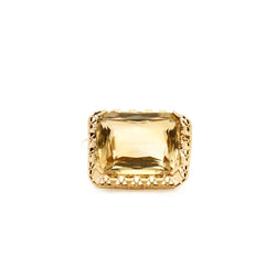 Brooch citrine pendant