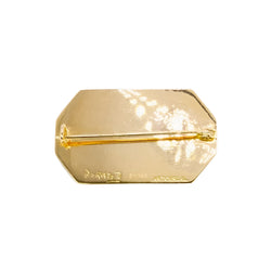 Broche Piero Dorazio Artcurial or jaune lapis - lazuli turquoise - Castafiore