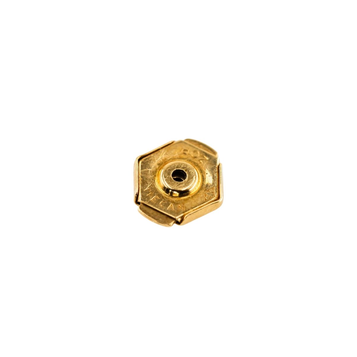 Broche Pin CARTIER "Abeille" en or jaune, émail et émeraude - Castafiore