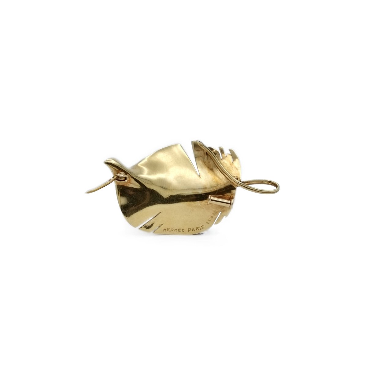 Broche "Plume" Hermès - Castafiore