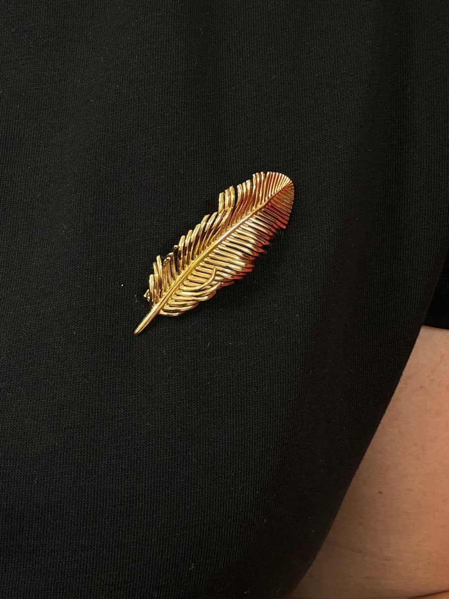 Broche "Plume" Tiffany - Castafiore