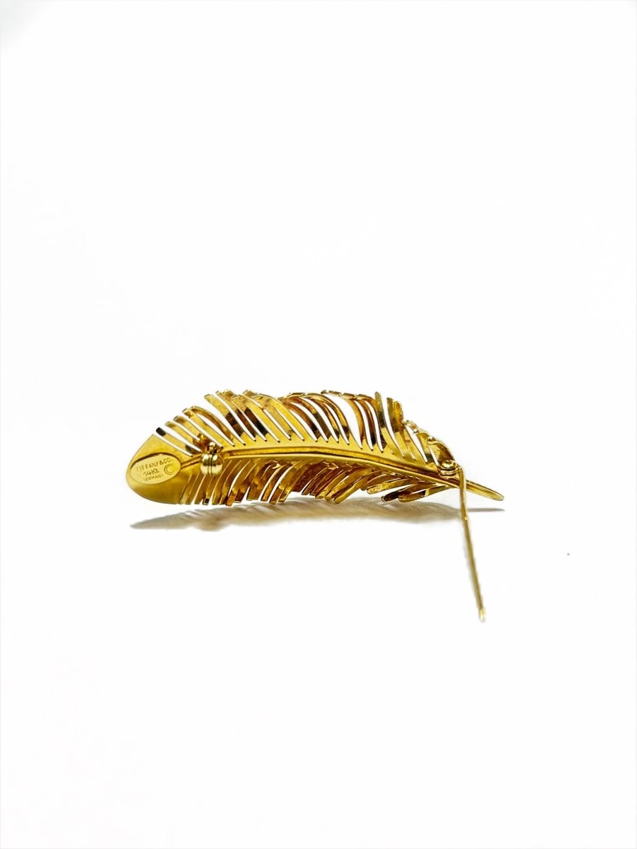 Broche "Plume" Tiffany - Castafiore