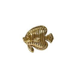 Broche poisson en or jaune - Castafiore