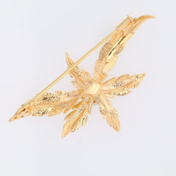 Brooch in amati gold and diamonds