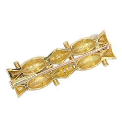 Broche VINTAGE Fagots en or jaune et diamants - Castafiore