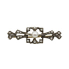 Broche XIXème - Or, Argent, perle et diamants - Castafiore