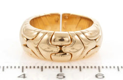 Bulgari Alveare Gold Band Ring - Castafiore