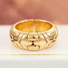 Bulgari Alveare Gold Band Ring - Castafiore