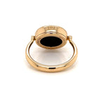 Bulgari Ancient Coin Gold Flip Ring - Castafiore