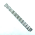 Bulgari Art Deco 30 Carat Diamond Engraved Platinum Tennis Bracelet - Castafiore