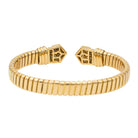 Bulgari Bracelet Maille tubogas Or jaune Diamant - Castafiore