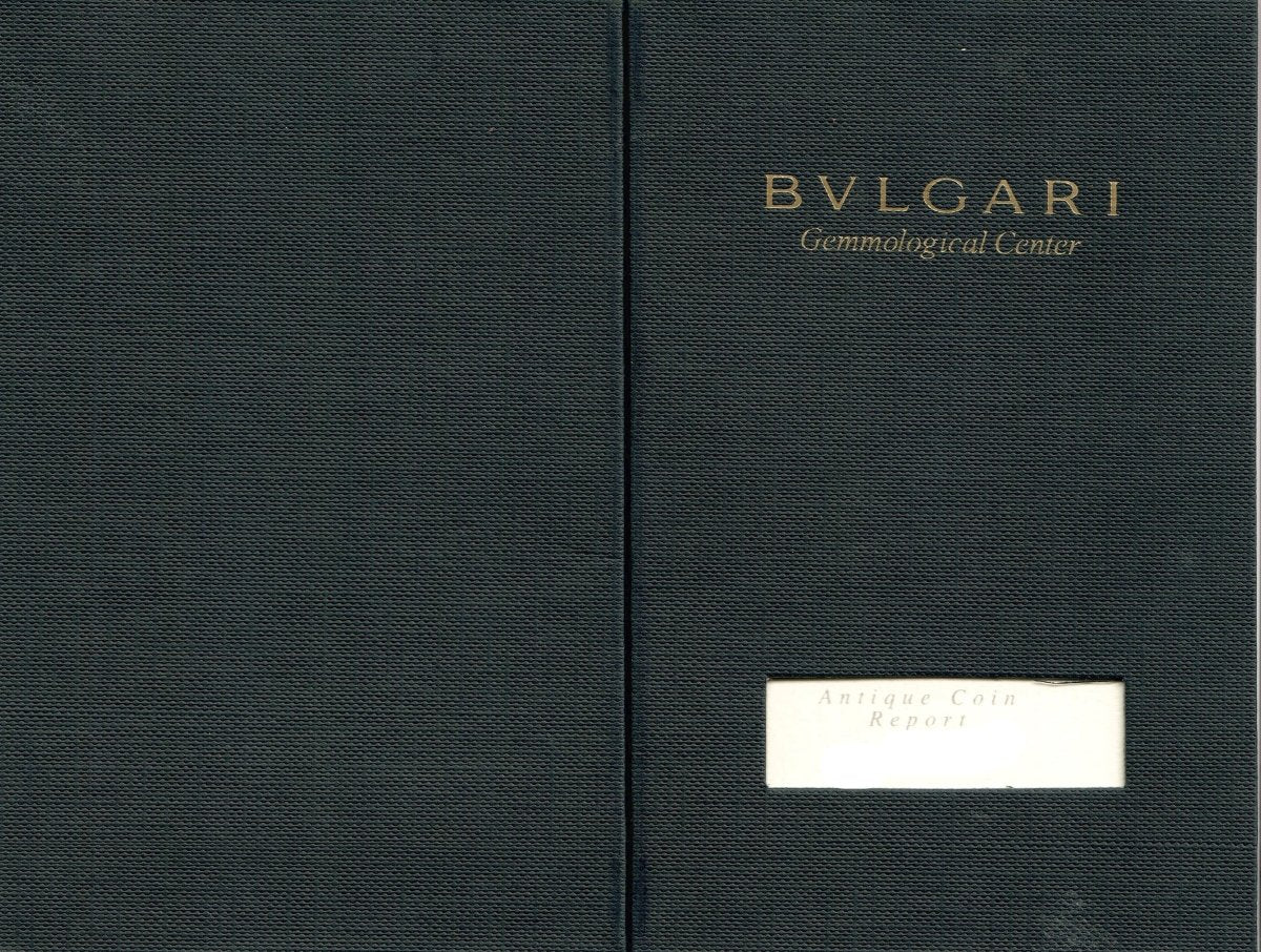 Bulgari Certified Monete Gold Rare Ancient Coin Earrings - Castafiore