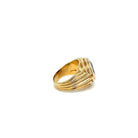 Bulgari Monete Roman Imperatorial Silver Coin Gold Ring - Castafiore