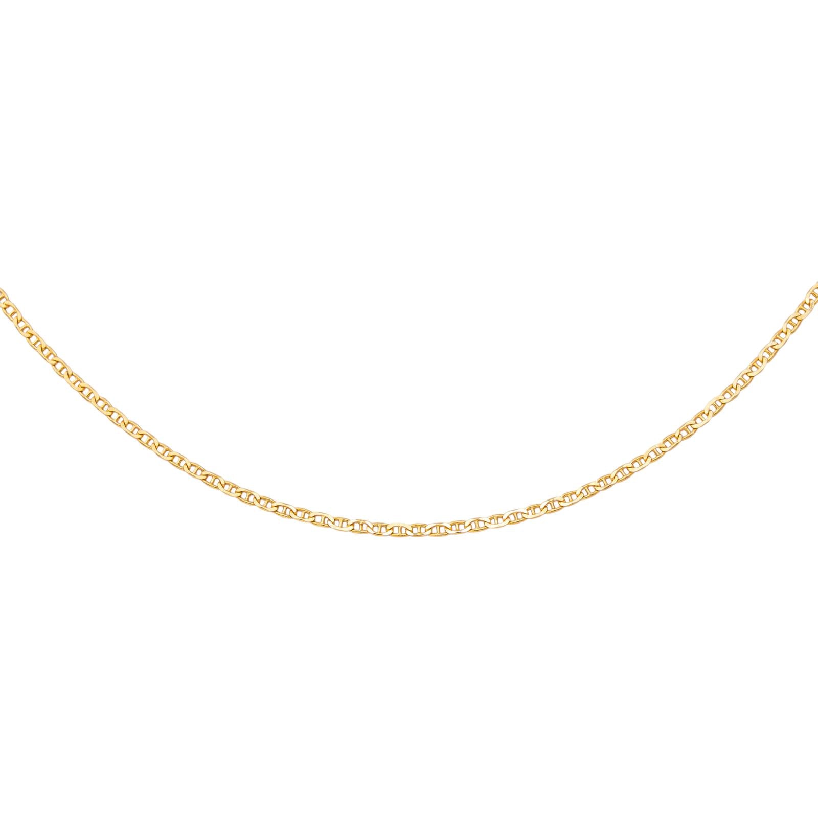 Collier Maille Marine Or jaune