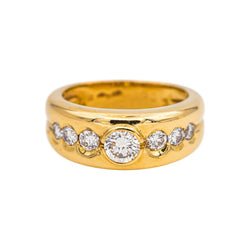 Alain Roure Bague  Or jaune Diamant