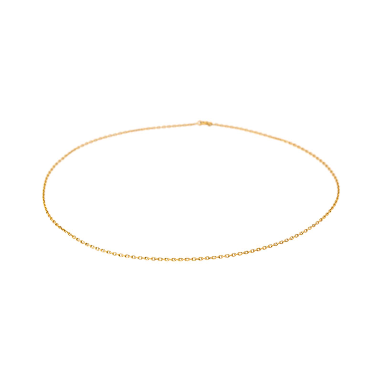 Yellow Gold Forçat Link Necklace