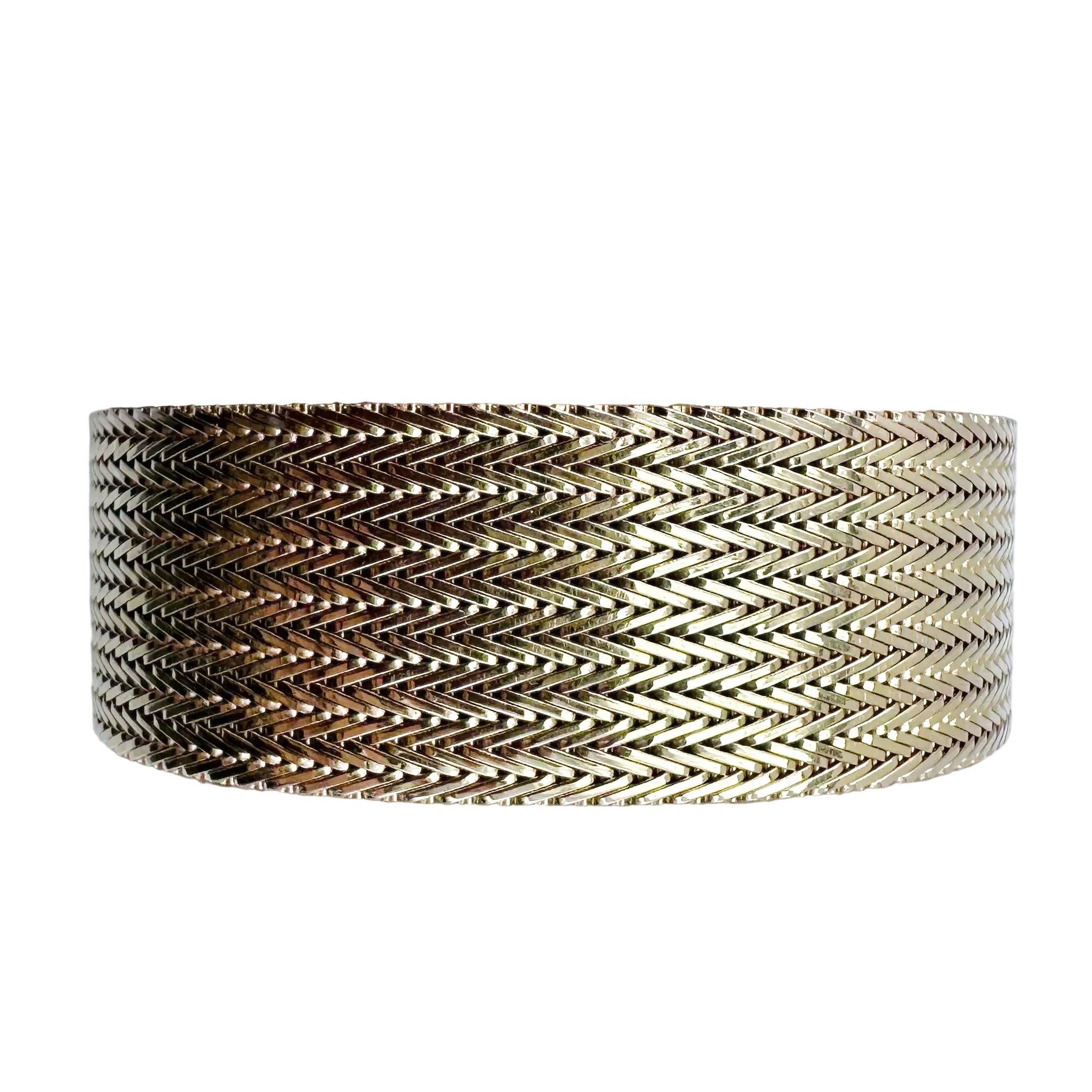 Yellow Gold Cuff Bracelet