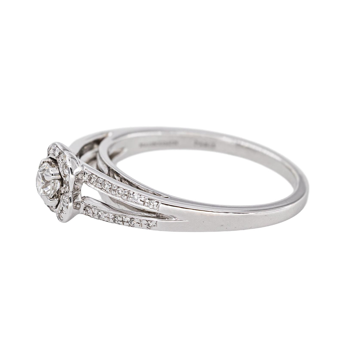 Mauboussin "Chance of Love" Ring in White Gold with Diamond