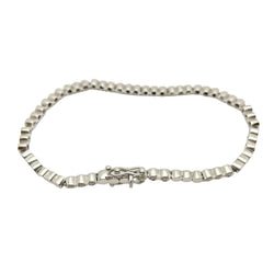 Bracelet Ligne en or blanc et diamants