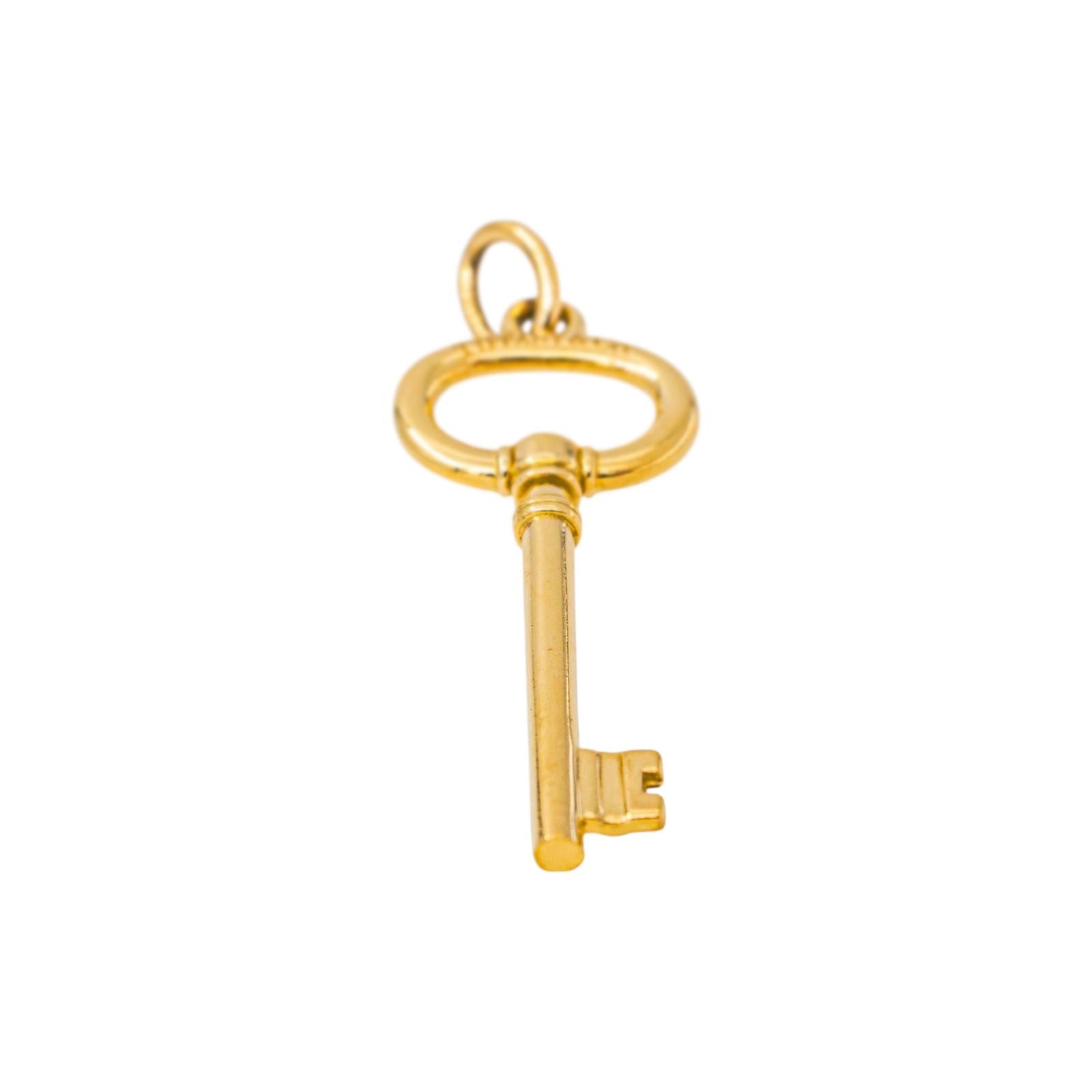 Tiffany & Co Pendentif Clé Or jaune