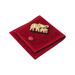 Cartier Broche Route des indes Or jaune Emeraude